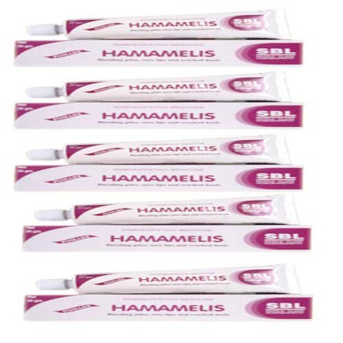 5 pack X SBL Pomade Hamamelis Ointment - - 