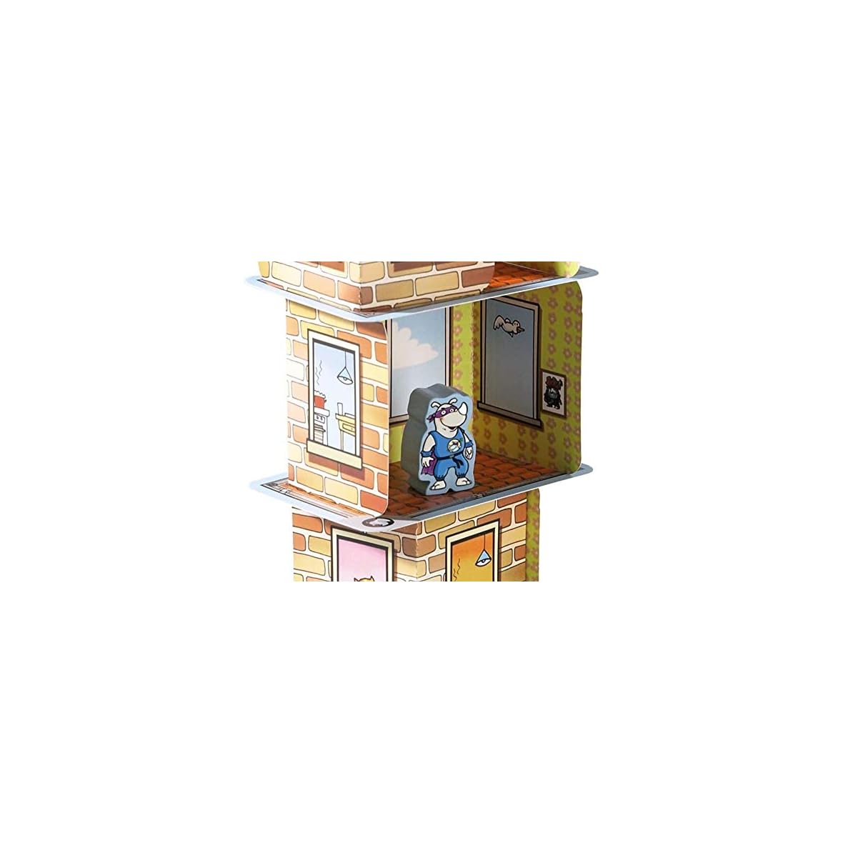 HABA-4789-Rhino-Hero-Un-Juego-de-apilamiento-3D-para-Edades-5-version-en-ingles-Made-in-Germany