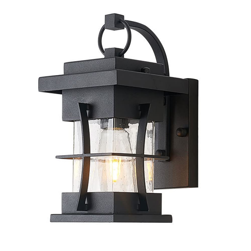 KBUUKYYXouy Outdoor IP55 Waterproof Wall Sconce, Minimalist Villa Entrance Landscape Lighting Wall Lantern, Hardware Courtyard Exterior Wall Lamp Fixture, for Aisle/Balcony Fixture