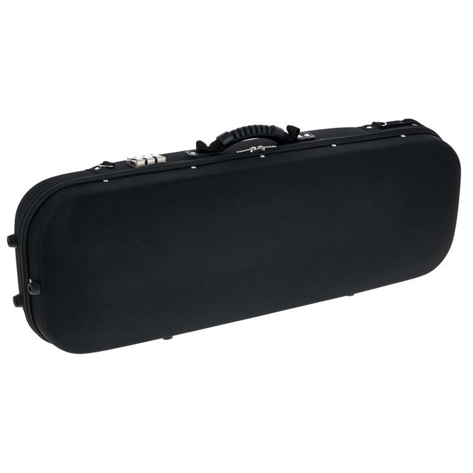 Estuche De Violín Rectangular Rígido De Tamaño 4/4, Ligero E Impermeable, Con Higrómetro Tamaño Completo Violín Caso (Color : 01)