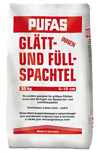 Preisvergleich Produktbild Pufas Glätt- und Füllspachtel innen 25kg