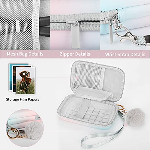 Yinke Case For Kodak Step/Kodak Printomatic/Kodak Mini 2 Hd/Kodak Smile Camera/, Travel Carry Case Protective Cover (Gradient) #TOP2