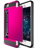 iPhone 6 Plus Case, iPhone 6s Plus Cover, Costyle Wallet Credit Card ID Card Slot Holder Hybrid PC+TPU Interior Shockproof Protective Case Cover Skin Shell for iPhone 6/6s Plus 5.5