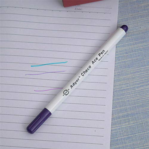 Water Erasable Pen Vanishing Ink Fabric Marker Pen Water Soluble Pen Cross Stitch Faded Pen for Tailor's Chalk Gel Pens Sewing Tools - Image 2