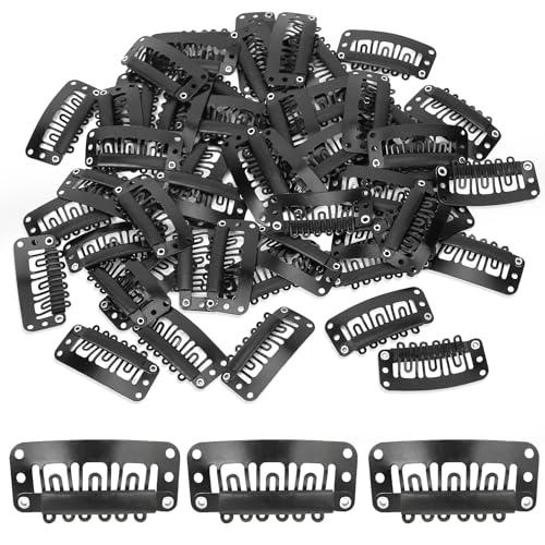 50pcs Wigs Snap Clips Hair Extension Clips 6-Teeth U-Shape Metal Silicon Wig Hair Extension Clips for Women Hairpiece, Wig Clips to Secure Wig no Sew U-Shap Hair Extension, Wig Clips 6 Teeth 50pcs Wigs Snap Clips Hair Extension Clips 6-Teeth U-Shape Metal Silicon Wig Hair Extension Clips for Women Hairpiece, Wig Clips to Secure Wig no Sew U-Shap Hair Extension, Wig Clips 6 Teeth