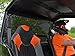 SuperATV Non-Scratch Resistant Dark Tint Rear Windshield for 2016+ Polaris General 1000 / General 4 1000 and 2020+ General XP 1000 / General XP 4 1000 | 1/4