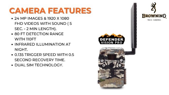 Cellular Trail Strikeforce Wireless Browning Trail Camera Defender