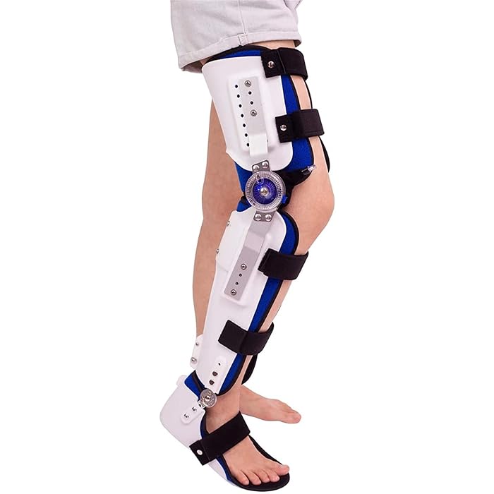 Buy Knee Brace Immobilizer Brace Knee Ankle Foot Orthosis Hip Abduction
