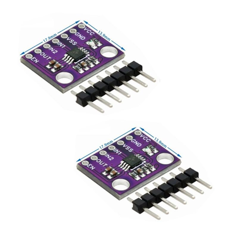 2pcs CJMCU-6668 LTC1966 DC Converter Breakout Board Module