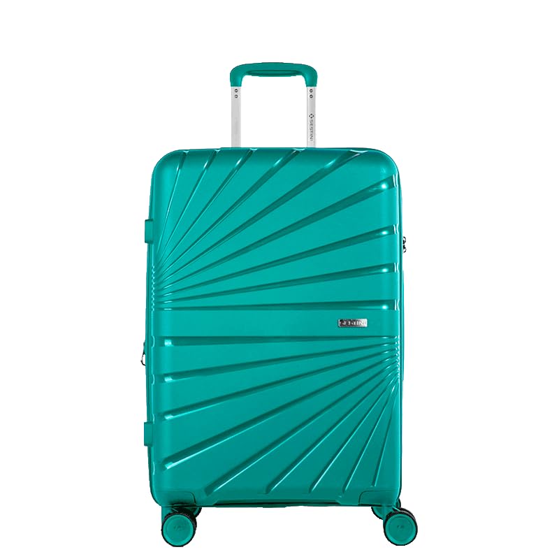 Mala de Viagem Média com Rodas Giratórias 360° PP Supreme - Verde Sestini