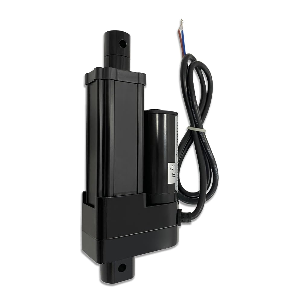 2" (50mm) Stroke 12V Silent Electric Linear Actuator Black — Amazon image 2