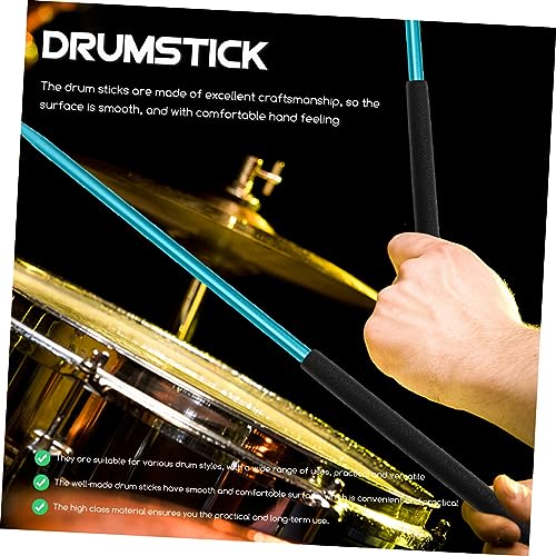 Par de baquetas de aleación para batería y percusión 40 cm miniatura 5