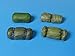 Eureka E-022 1/35 Modern Universal Tent & Tarp Set #1 4pcs Diorama Accessory