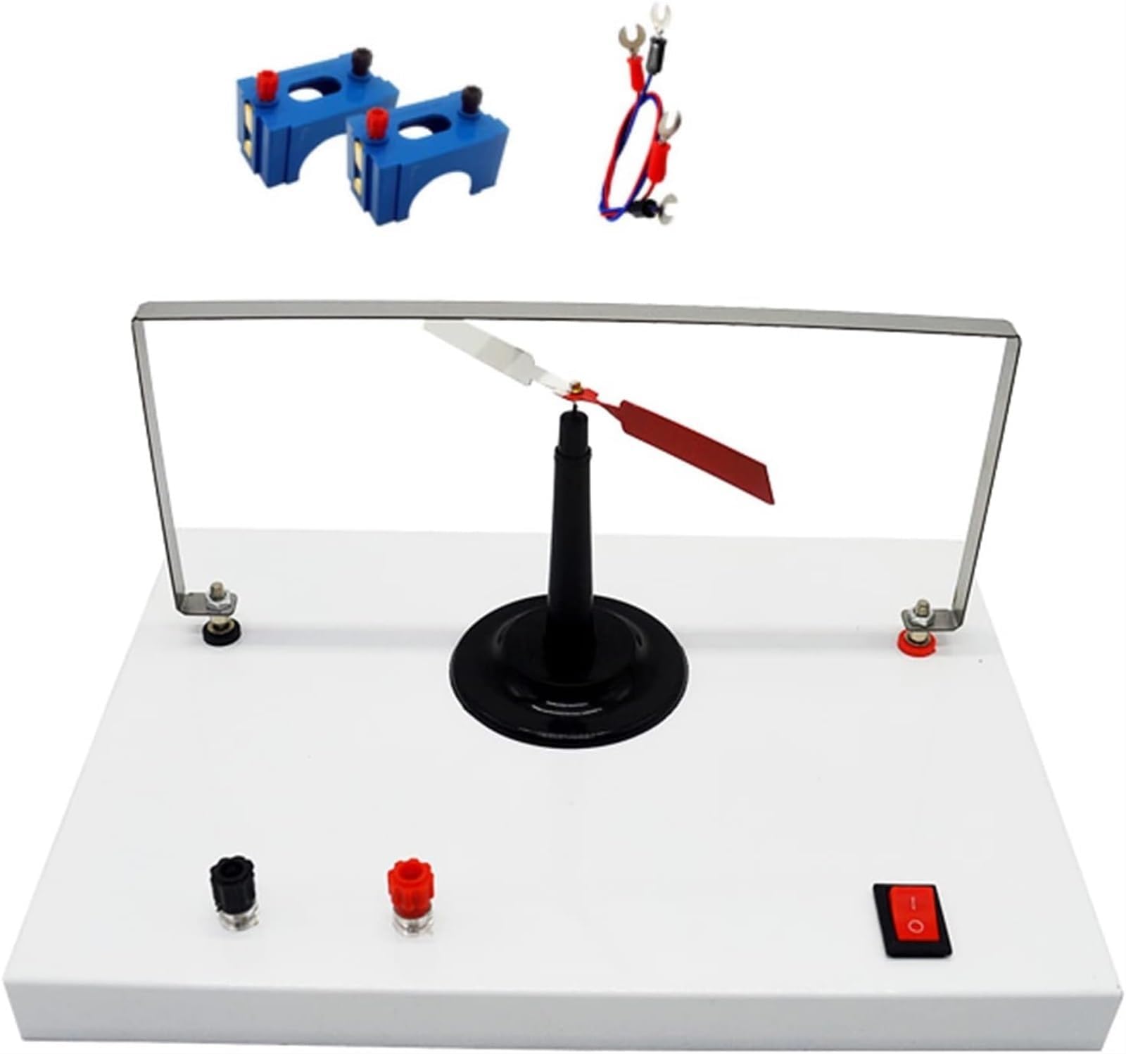 Surrounding A Current-Carrying Conductor Electromagnetics Experiment Demonstrator, Physics Oersted Experiment Instrument , Magnetic Field Around Current-Carrying Conductor Model(A)