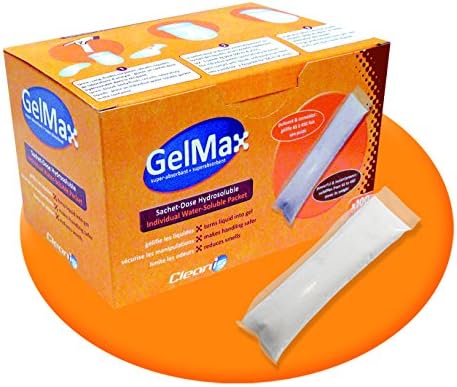 Gelmax Absorbent Biohazard Body Fluid Clean Up - 100 x 7g Sachets