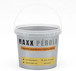 Efeito Cimento Queimado Perolizado 2Kg Massa Efeito Aveludado (Cinza Elefante)