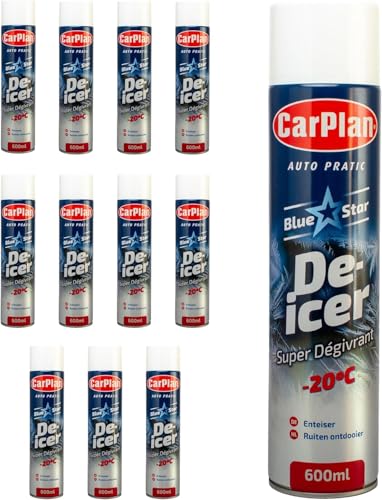 fast acting windshield de-icer spray