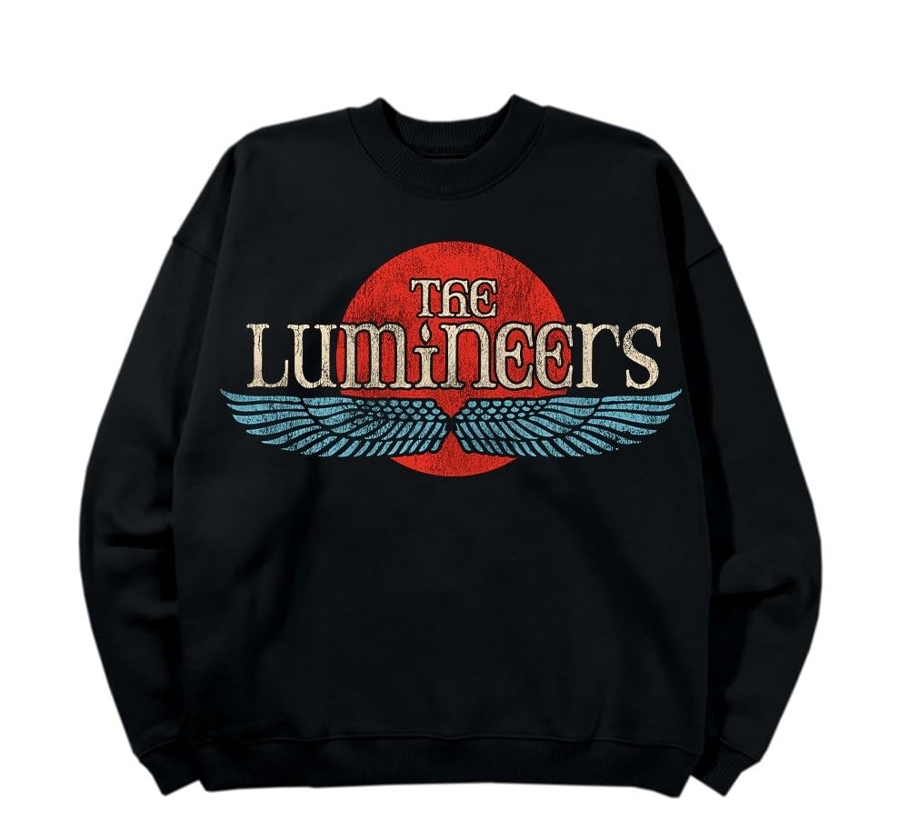 the lumineers Unisex Adult Official Merch Wings Crewneck Sweater-picture-12