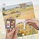 BigKing Mini Aquarell Travel Set, Reise Mini Palette, Pocket Aquarell Set,Tragbares Mini-Aquarell-Paletten Set-mit Aufbewahrungstasche - mit Clip -mit 6 Bürsten für Künstler, Studenten und unterwegs