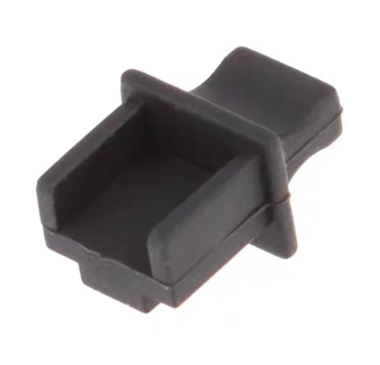 100 Stück RJ45-Netzwerk-Port-Staubschutz mit Griff | FTTH-Schutzkappe