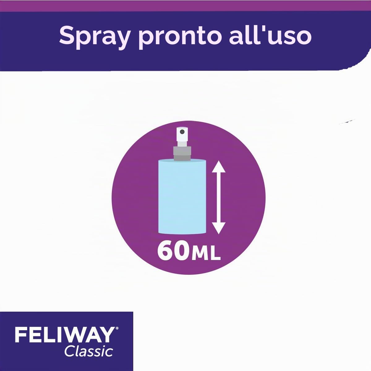 FELIWAY Classic - Antistress per Gatti - Spray 60 ml