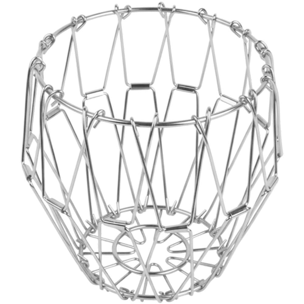 Cesta de almacenamiento de gran capacidad plegable para acabar con el desorden en la encimera