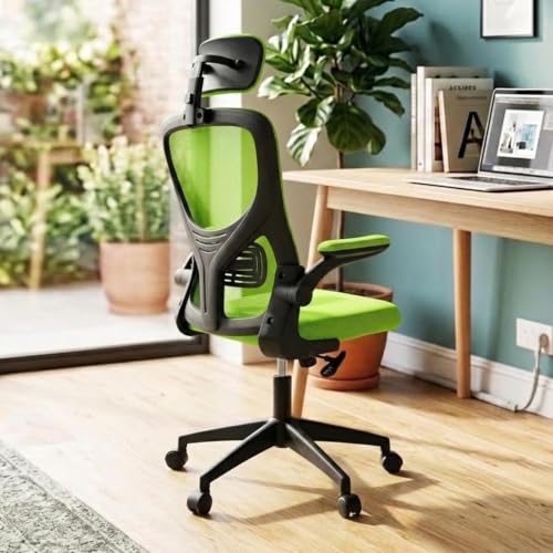 Image of Casa Copenhagen Green | High Back Imported Mesh Fabric Boss Office Chair | Y Design Ergonomic Back Support | 2D Aero Design Adjustable Armrests | Synchro Tilt Lock Mechanism