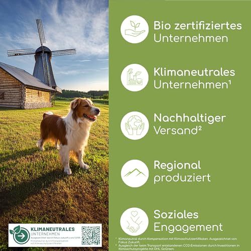 Pfotenbalsam mit Bienenwachs für Hunde und Katzen | Spürbar weichere Pfötchen | 100% natürliche Inhaltsstoffe | Pflegt rissige und spröde Pfoten im Winter - Nasenbalsam ohne Parfum