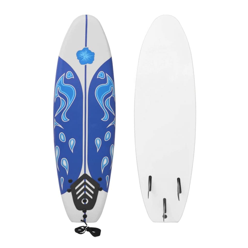 INLIFE Tabla de surf azul 170 cm, 3,4 kg, 91257