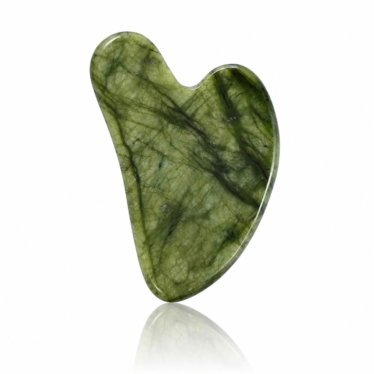�️ Jade GuaSha Tool, Natural Hand Carved Facial Massage Tools, Gemstone Gua Sha Stone for Face, Body Massage, Skincare G — beauty deal on Shopping With Noya