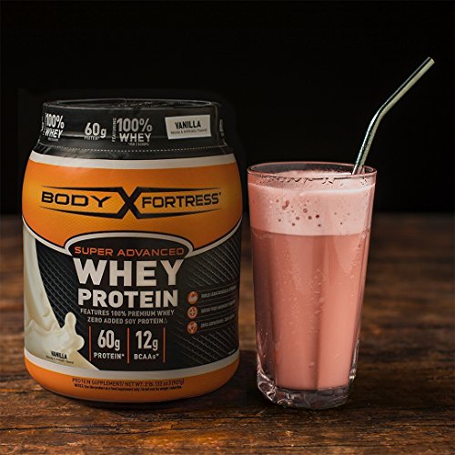 Body Fortress Whey Protein Powder, Chocolate Peanut Butter Flavored, Gluten Free, 60 G Protein Per Serving, 2 Lbs