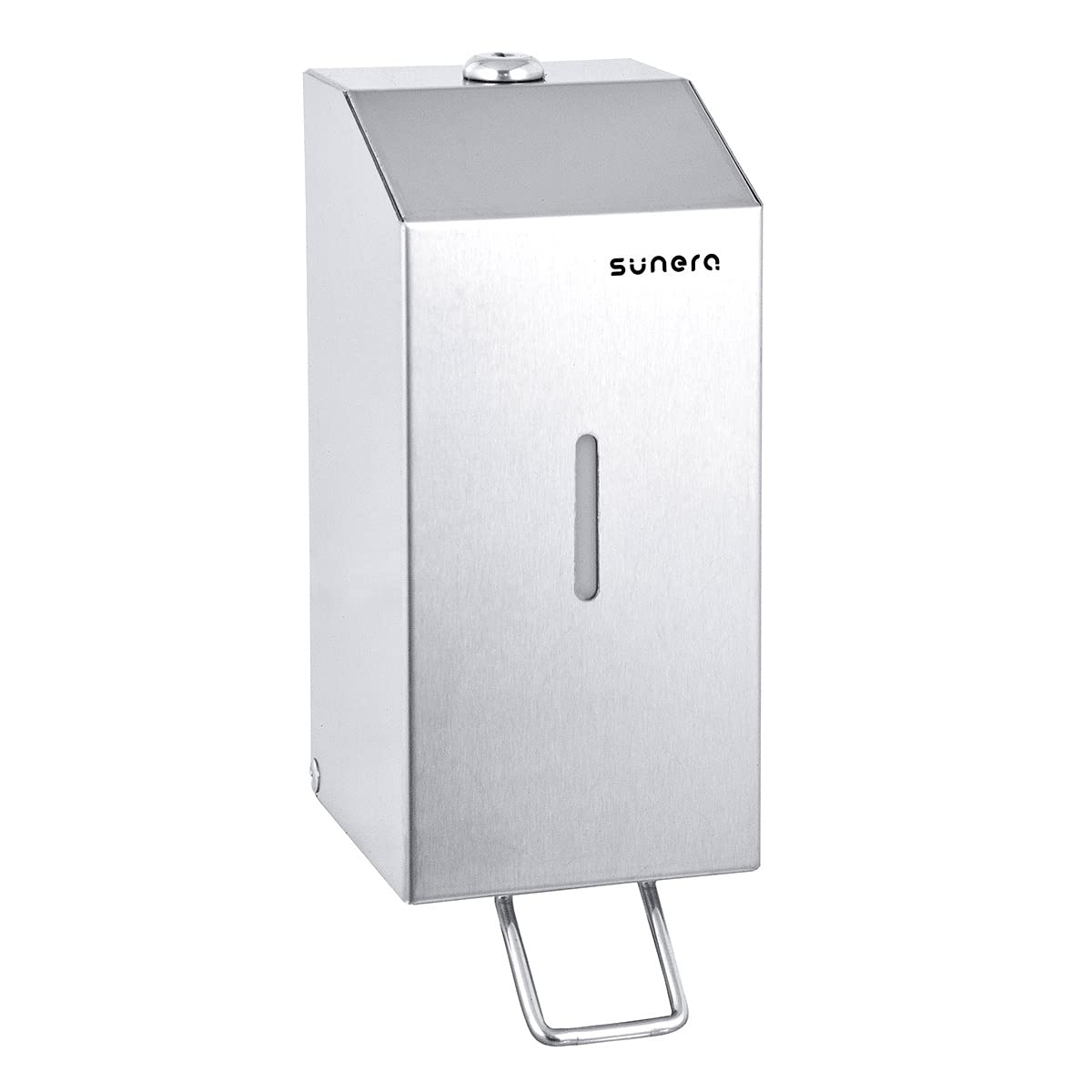 SUNERA 304 Stainless Steel Liquid Soap Dispenser, Hand Sanitizer Dispenser, Wall Mount Commercial Soap Dispenser, Bathroom Use for Soap Lotion, Hand Sanitizer - Clearance -