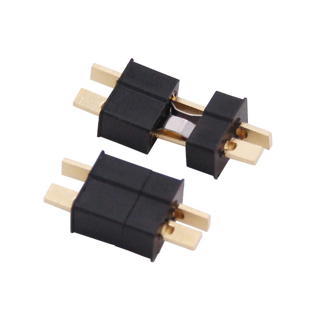 3 Adaptateurs Male Deans Vers Femelle EC3 Losi - Sans Fil Pour Batteries Lipo Brushless - Pack De 3 Pièces