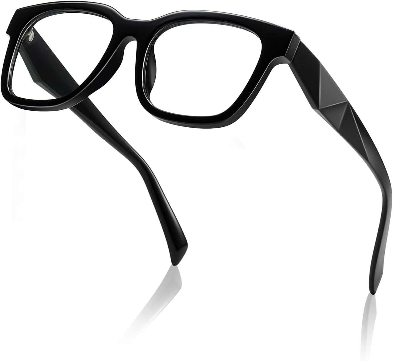 kimorn Blue Light Blocking Glasses,Anti Eyestrain & UV Protection,Square Frame Glasses for Women and Men