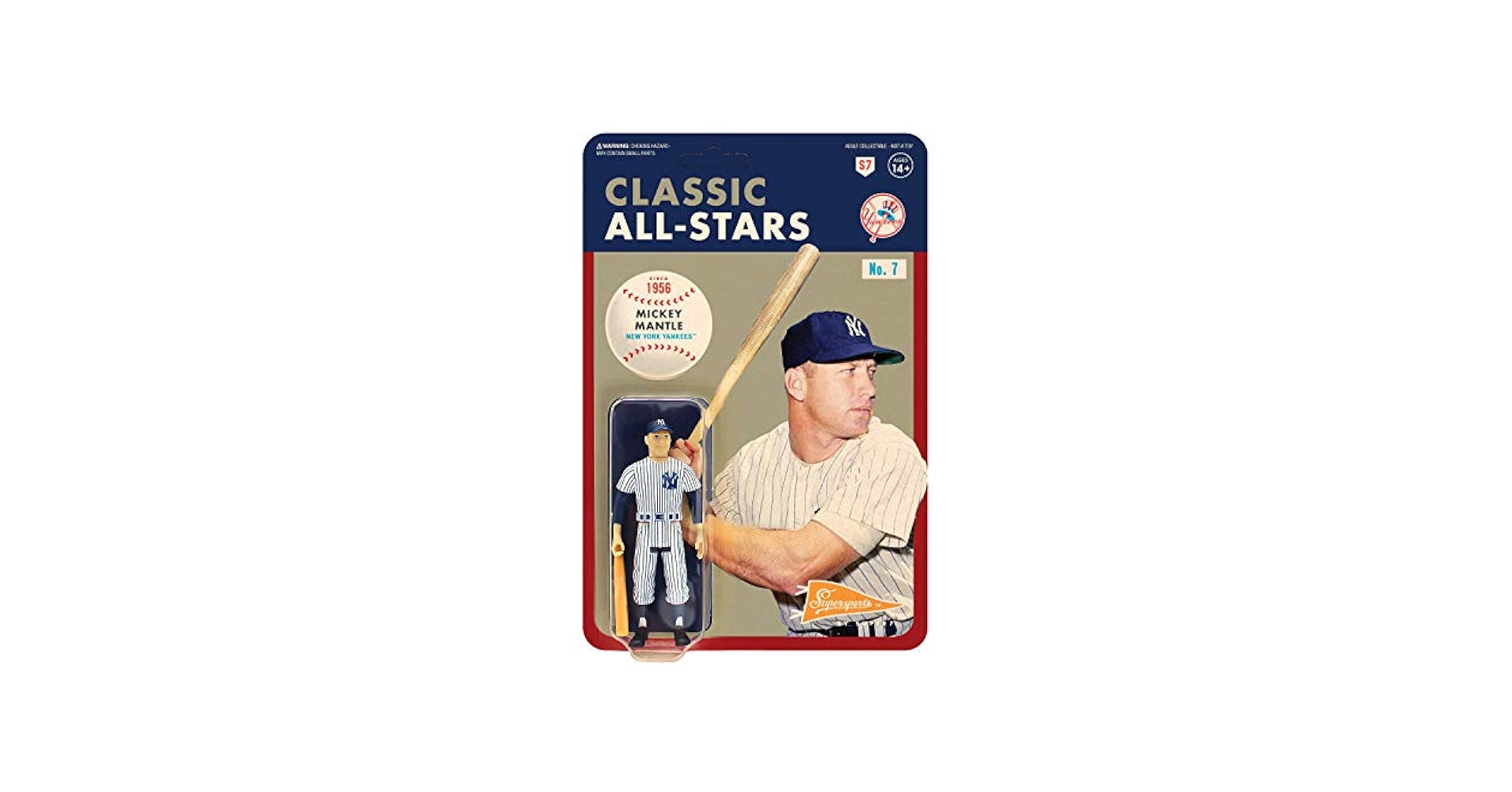Amazon.com: Mickey Mantle (New York Yankees) MLB Reaction