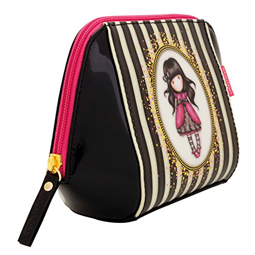 Gorjuss Charol Stripe Ladybird - Neceser Pequeño