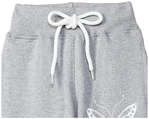 Image of T2F Girls Regular Fit Printed Cotton Joggers Track Pants