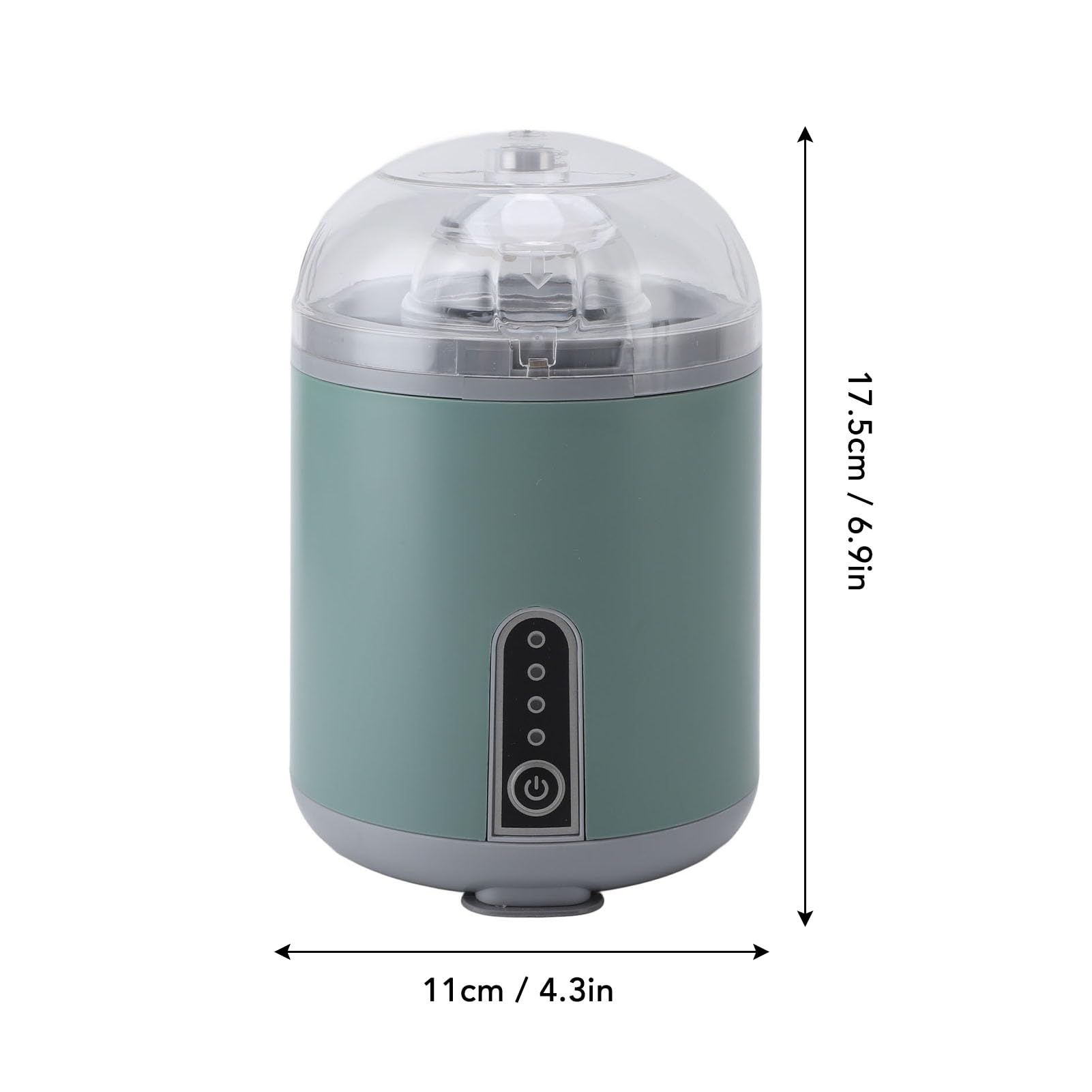 Máquina eléctrica centrífuga de huevos dorados, mezclador eléctrico de huevos, 1200 mAh, recargable, automático, mezclador de yema de huevo, accesorios de cocina para mezclar huevos (verde) 2