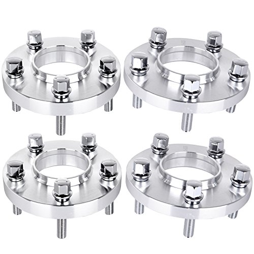 ECCPP 2pcs 15mm+2pcs 20mm 5 Lug Hubcentric Wheel Spacers 5x120mm to 5x120mm (72.56) Staggered Kit Fits for E34 E24 E63 E64 E23 E32 E38 12x1.5 Lug Bolts