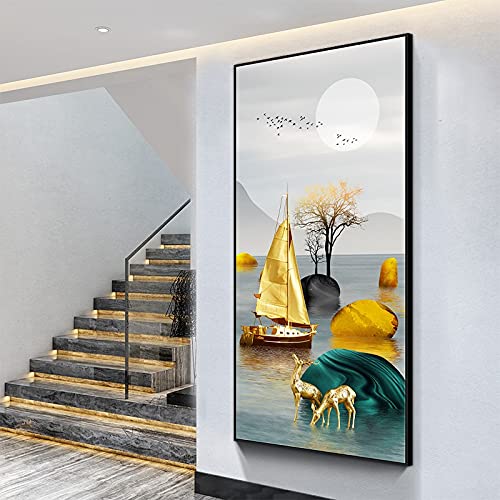 Loisir créatif anti-stress avec ce kit complet peinture au diamant Wapiti