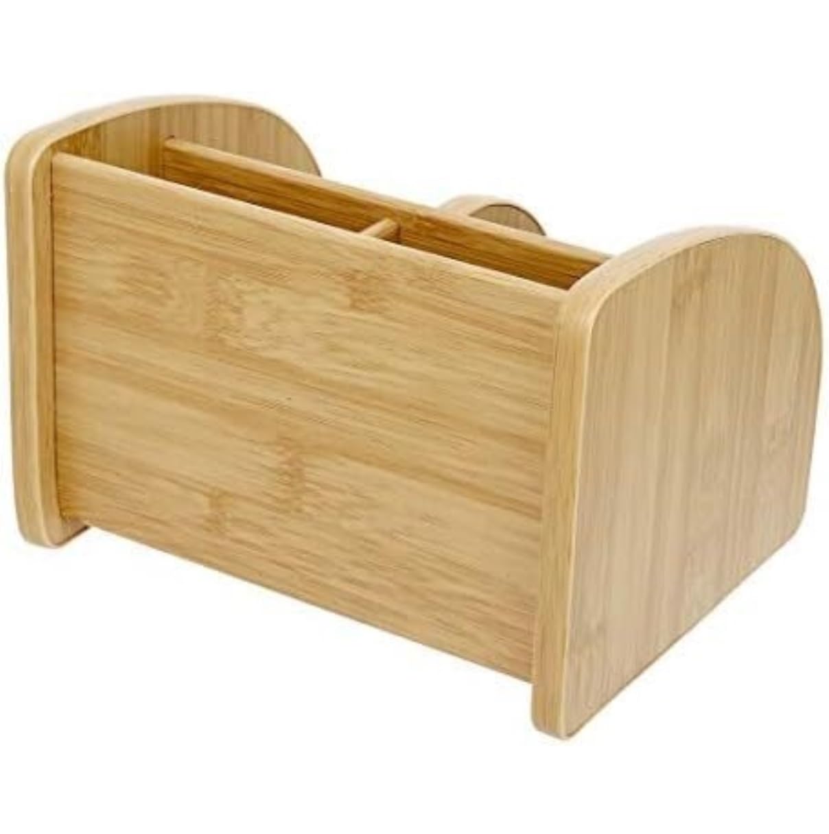 Organizzatore Scrivania Versatile Supporto per Portapenne Mobile per Organizer da Scrivania in bambù per La Scuola della Del'ufficio Domestico per Casa Domestico(20.5 * 14.8 * 15cm)