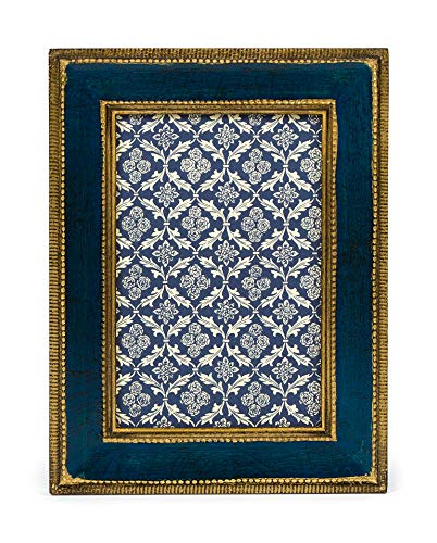 Cavallini Papers & Co., Inc. Cavallini Florentine 8x10 Classico Blue Frame