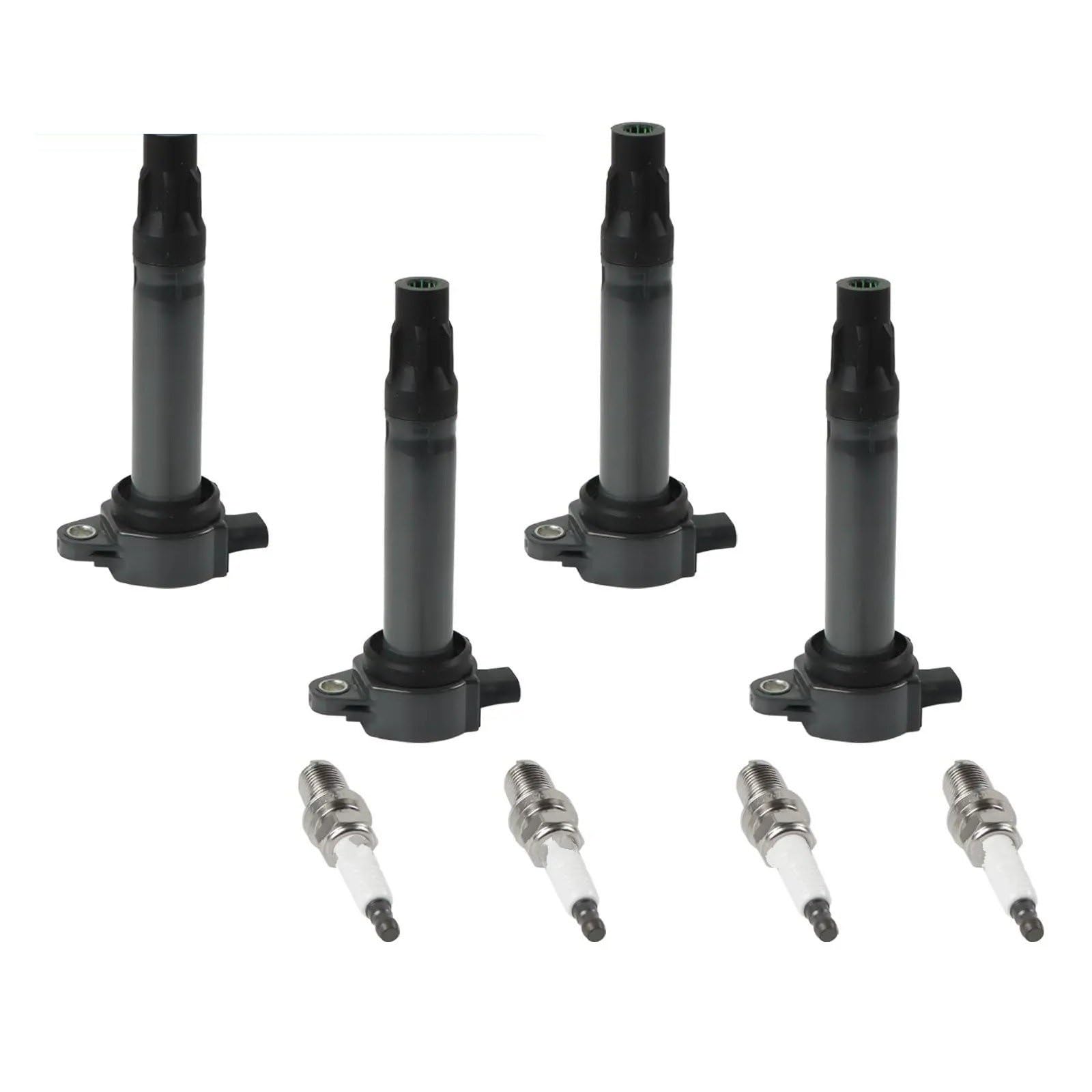 Bobina Encendido Bloque Para Chrysler Para Sebring L4 2.4L 2007-2010 Juego 4 Bobinas Encendido Bujías Iridio