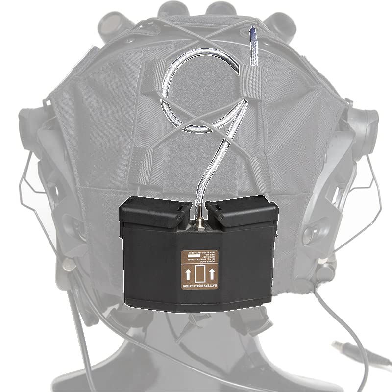 FMA Tactical AVS9 Helmet Night Vision Goggle NVG Battery Box Case with Wire Functional version