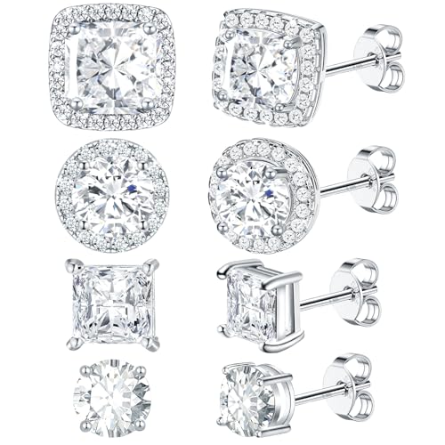 Regalo Ideale: Questo set orecchini donna uomo è un regalo ideale per qualsiasi occasione speciale. Sia per un compleanno, il giorno di San Valentino o il Natale, sia le donne che gli uomini saranno molto felici di ricevere questi orecchini argento 925 di alta qualità. Gli orecchini in orecchini donna argento 925 con zirconi cubici incastonati simboleggiano eleganza e moda, e sicuramente conquisteranno il cuore di ogni donna e uomo.