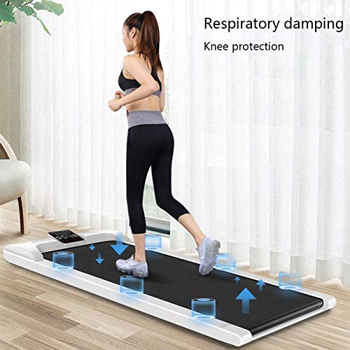 Image of Flat Walking Machine Home Treadmill Portable Flat Walking Machine, Multifunctional Simple Folding Walker, Walking Treadmill for Home and Office