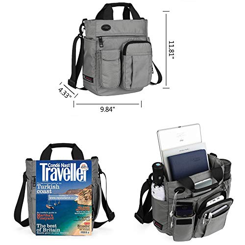 Image of Men Messenger Bag, Multi-functional Shoulder Bag, Laptop Bag for for Men and Women College School Business Sport Travel