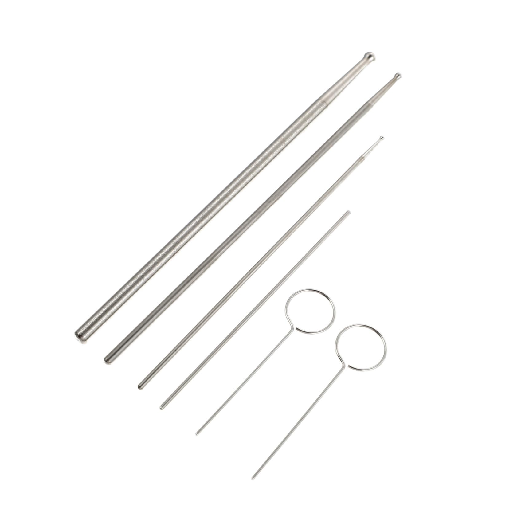 Abaodam Sonda Assortito Sessaggio Inossidabile Professionale per in e Acciaio Kit Testa Rotonda, Sicura Portatile Rilevatore Genere Colore Serpenti per Rettili