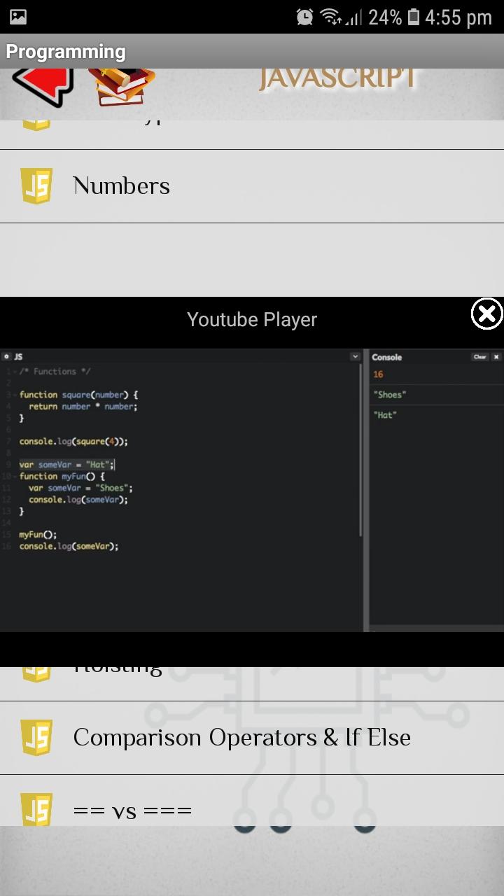 Programming tutorials - App on Amazon Appstore