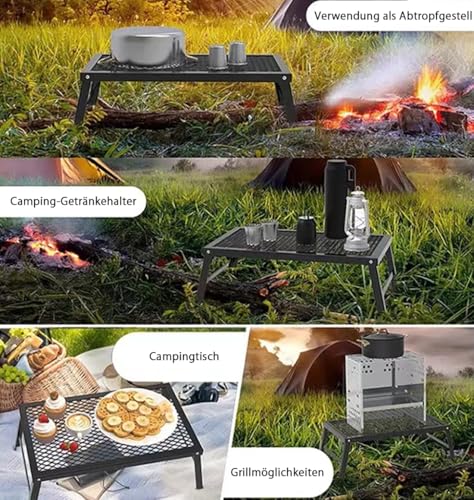 Table de barbecue en plein air pliable pour poser vos grils chauds